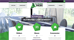 Desktop Screenshot of degroene3hoek.nl